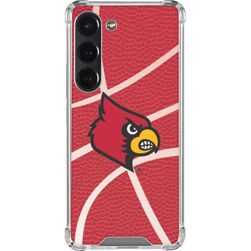 University of Louisville Red Basketball Galaxy S23 Clear Case