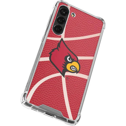 University of Louisville Red Basketball Galaxy S23 Plus Clear Case