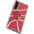 University of Louisville Red Basketball Galaxy S23 Plus Clear Case