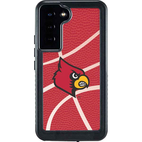 University of Louisville Red Basketball Galaxy S23 Plus Waterproof Case