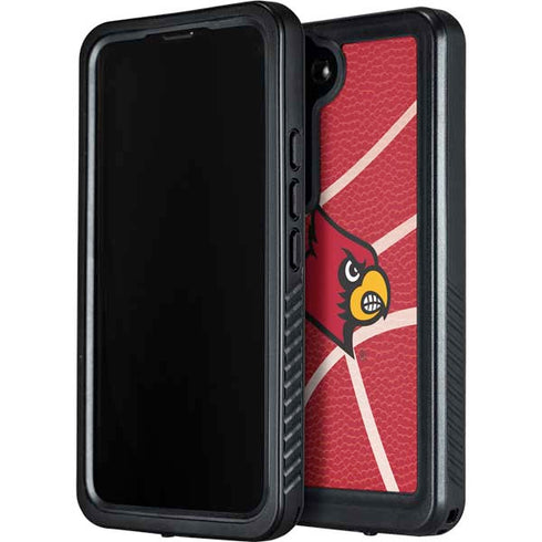 University of Louisville Red Basketball Galaxy S23 Plus Waterproof Case