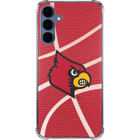 University of Louisville Red Basketball Galaxy S24 Clear Case