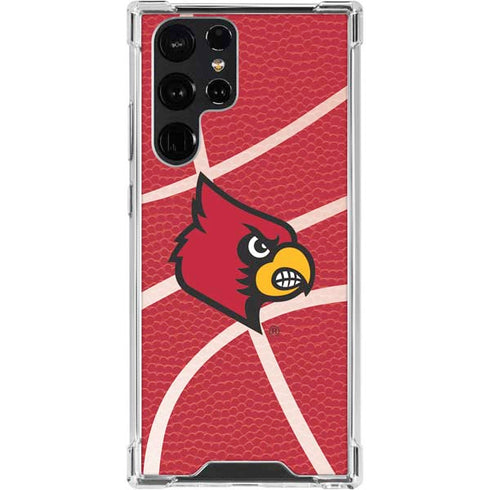 University of Louisville Red Basketball Galaxy S24 Ultra Clear Case