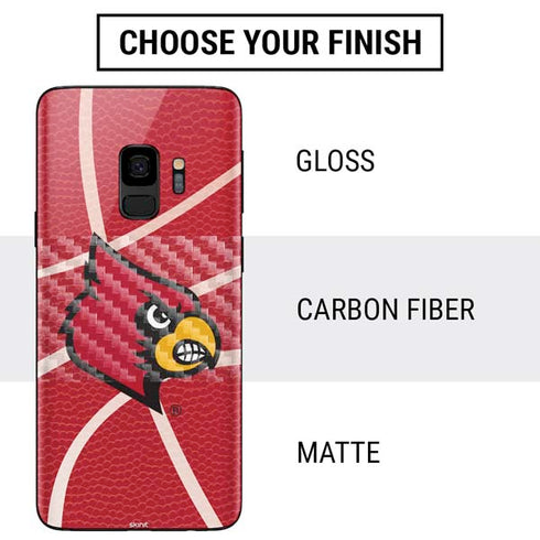 University of Louisville Red Basketball Galaxy S9 Skin