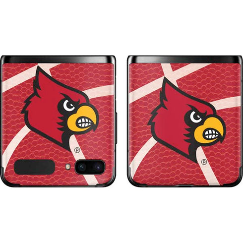 University of Louisville Red Basketball Galaxy Z Flip Skin