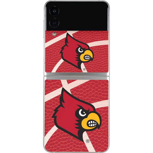 University of Louisville Red Basketball Galaxy Z Flip3 5G Skin