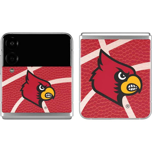 University of Louisville Red Basketball Galaxy Z Flip4 5G Skin