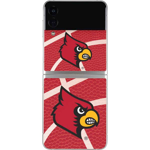 University of Louisville Red Basketball Galaxy Z Flip4 5G Skin