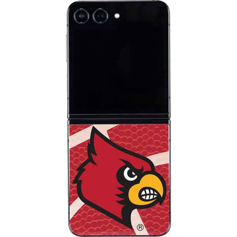 University of Louisville Red Basketball Galaxy Z Flip5 5G Skin