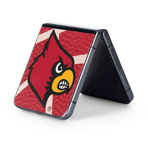 University of Louisville Red Basketball Galaxy Z Flip5 5G Skin