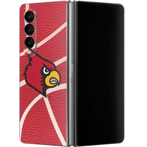 University of Louisville Red Basketball Galaxy Z Fold4 5G Skin