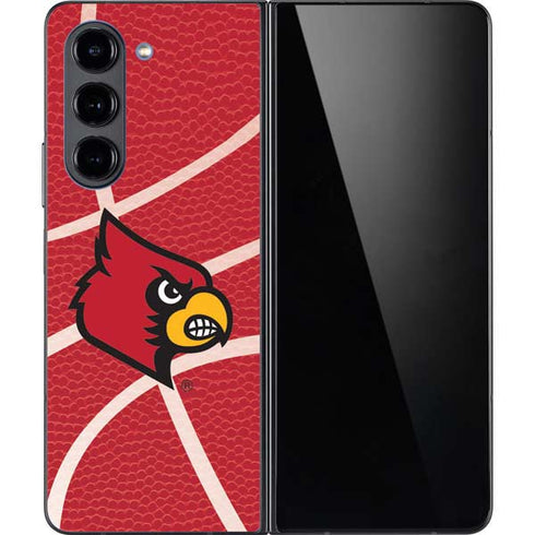 University of Louisville Red Basketball Galaxy Z Fold5 5G Skin