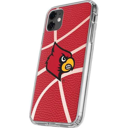 University of Louisville Red Basketball iPhone 11 Clear Case