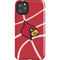 University of Louisville Red Basketball iPhone 11 Pro Max Impact Case