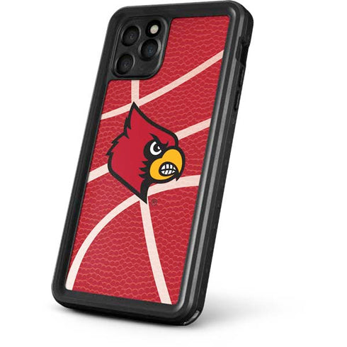 University of Louisville Red Basketball iPhone 11 Pro Max Waterproof Case