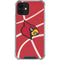 University of Louisville Red Basketball iPhone 12 Clear Case