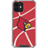 University of Louisville Red Basketball iPhone 12 Clear Case