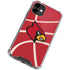 University of Louisville Red Basketball iPhone 12 Clear Case