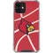 University of Louisville Red Basketball iPhone 12 Mini Clear Case