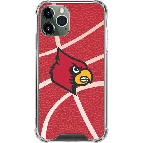 University of Louisville Red Basketball iPhone 12 Pro Clear Case