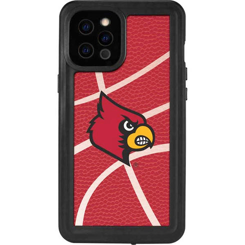 University of Louisville Red Basketball iPhone 12 Pro Max Waterproof Case