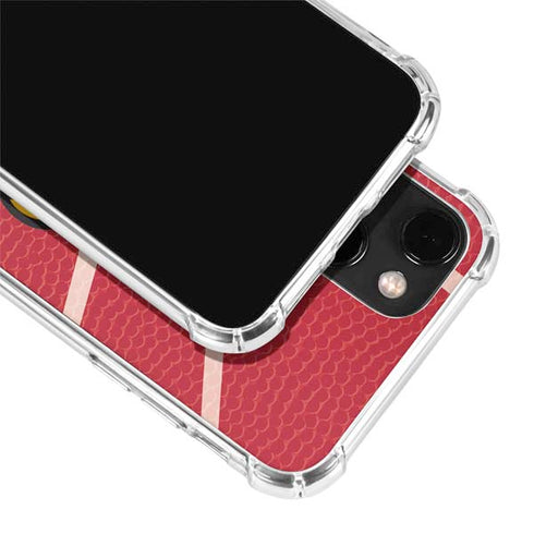 University of Louisville Red Basketball iPhone 13 Mini Clear Case