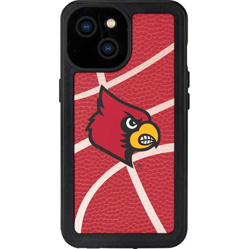 University of Louisville Red Basketball iPhone 13 Mini Waterproof Case