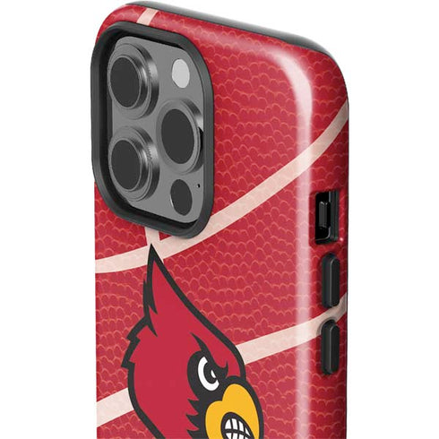 University of Louisville Red Basketball iPhone 13 Pro Impact Case
