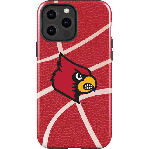 University of Louisville Red Basketball iPhone 13 Pro Max Impact Case