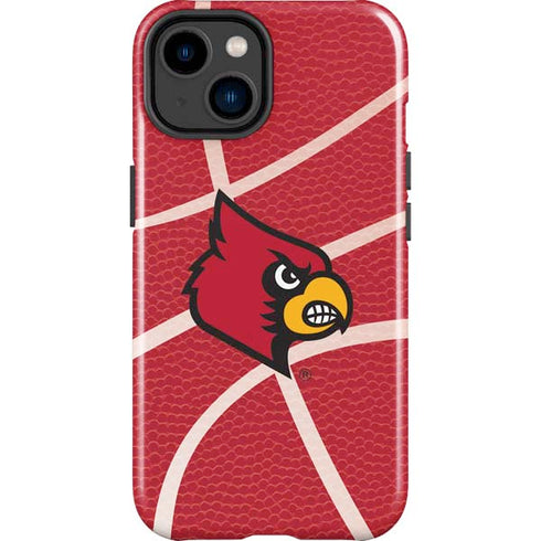 University of Louisville Red Basketball iPhone 15 Plus Impact Case