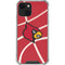University of Louisville Red Basketball iPhone 14 Plus Clear Case