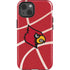 University of Louisville Red Basketball iPhone 14 Impact Case