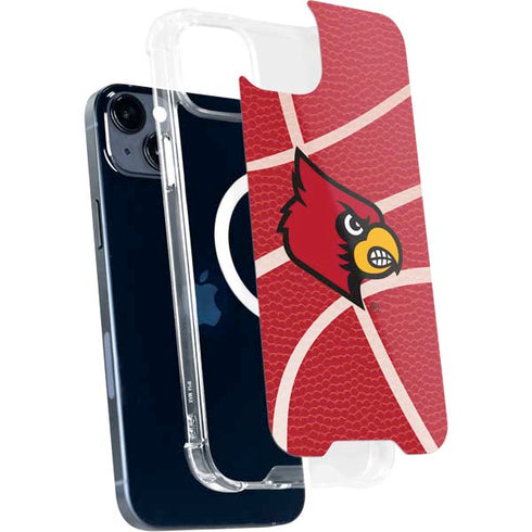 University of Louisville Red Basketball iPhone 15 Plus MagSafe Case