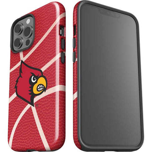University of Louisville Red Basketball iPhone 15 Pro Max Impact Case