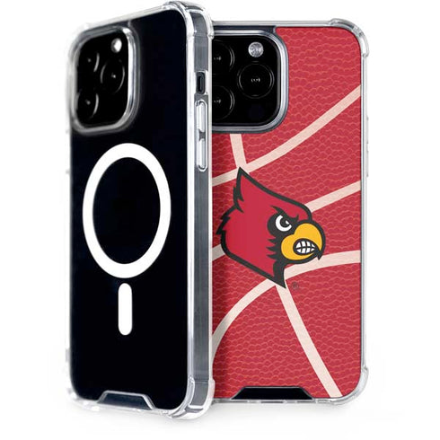 University of Louisville Red Basketball iPhone 15 Pro Max MagSafe Case