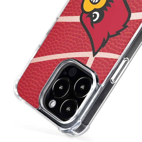 University of Louisville Red Basketball iPhone 15 Pro Max MagSafe Case