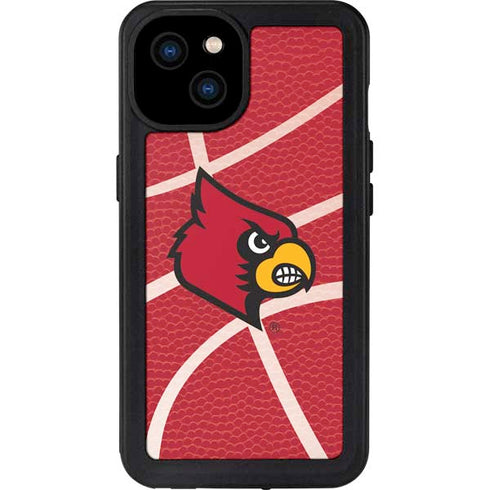 University of Louisville Red Basketball iPhone 15 Plus Waterproof Case