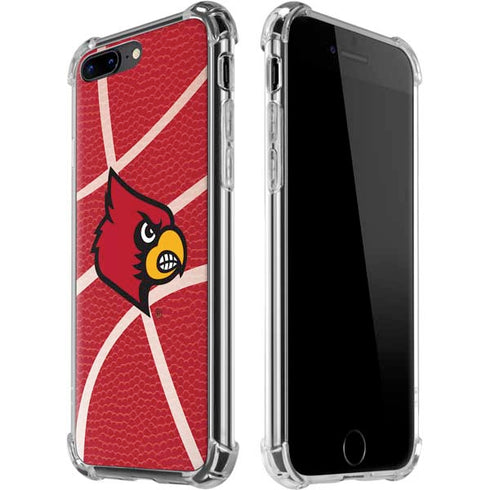 University of Louisville Red Basketball iPhone 7/8 Plus Clear Case