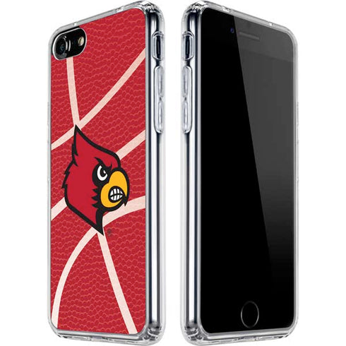 University of Louisville Red Basketball iPhone SE (2nd & 3rd Gen) Clear Case