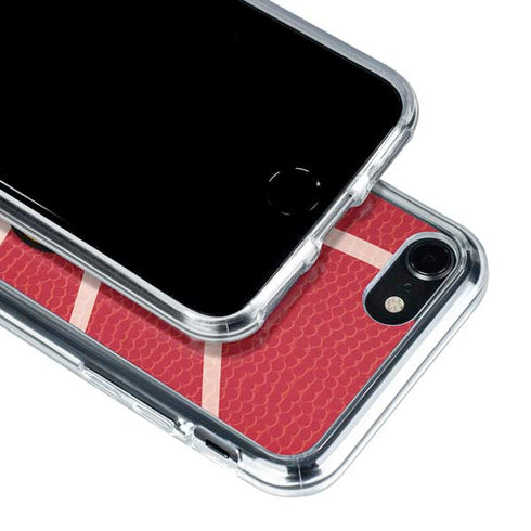 University of Louisville Red Basketball iPhone SE (2nd & 3rd Gen) Clear Case