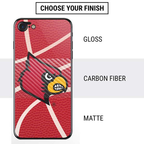 University of Louisville Red Basketball iPhone SE (2nd & 3rd Gen) Skin
