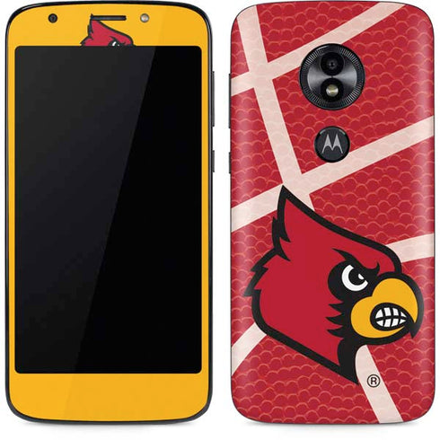 University of Louisville Red Basketball Moto E5 Play Skin