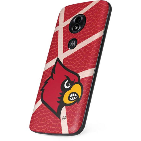 University of Louisville Red Basketball Moto E5 Play Skin
