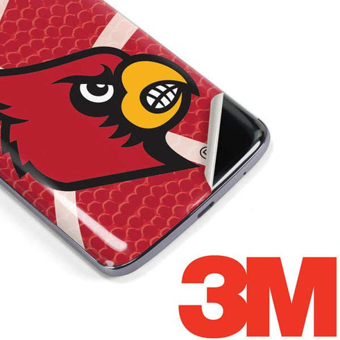 University of Louisville Red Basketball Moto E5 Plus Skin