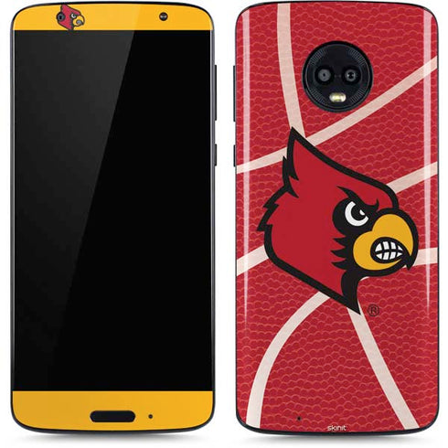 University of Louisville Red Basketball Moto G6 Skin