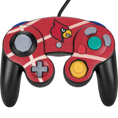 University of Louisville Red Basketball Nintendo GameCube Controller Skin