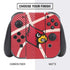 University of Louisville Red Basketball Nintendo Switch Bundle Skin
