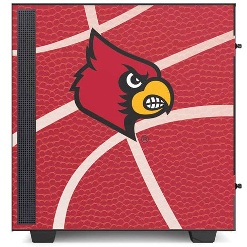 University of Louisville Red Basketball NZXT H510 Compact ATX Mid-Tower Case Skin