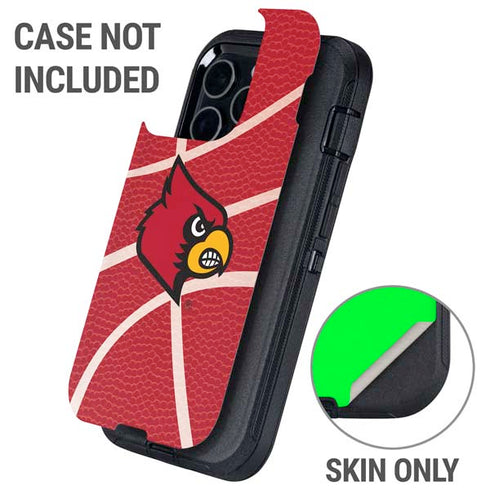 University of Louisville Red Basketball Otterbox Defender iPhone Skin