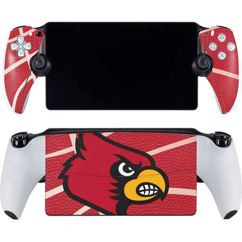 University of Louisville Red Basketball PlayStation Portal Remote Player Skin